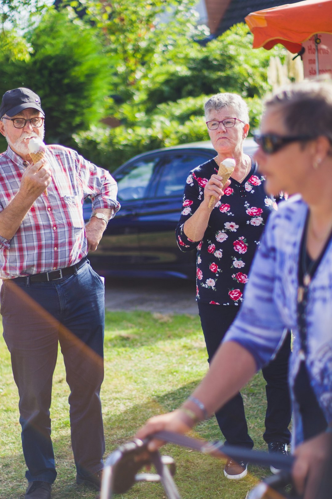 retired seniors enjoying activities