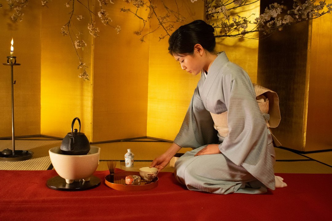 Traditional Japanese tea ceremony workshop for seniors